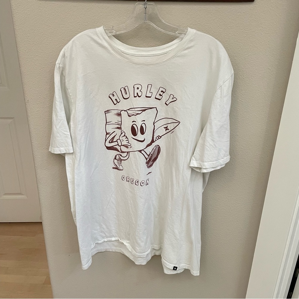 Hurley Oregon Board Shop Graphic Tee size XXL